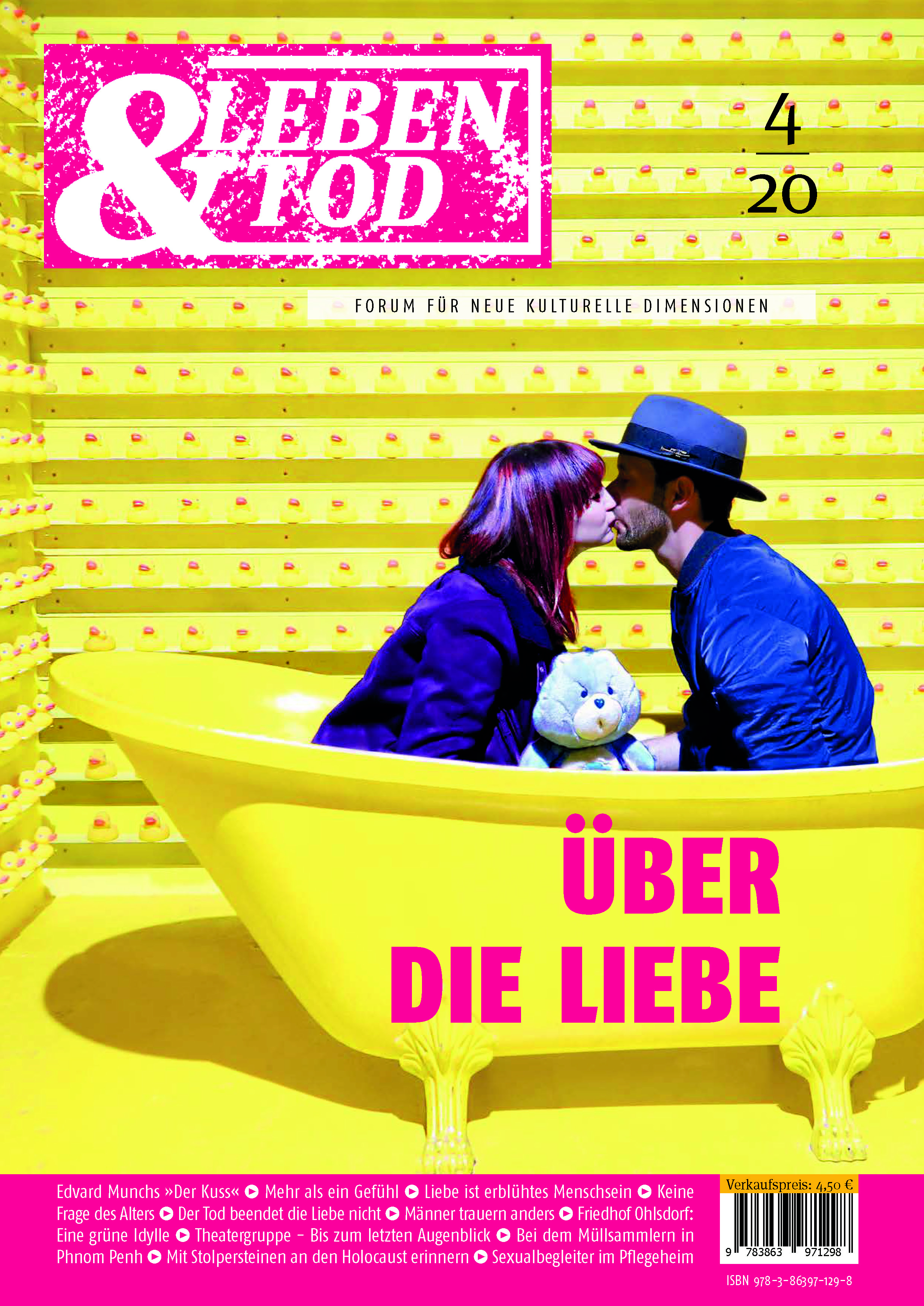 Titelseite: Über die Liebe