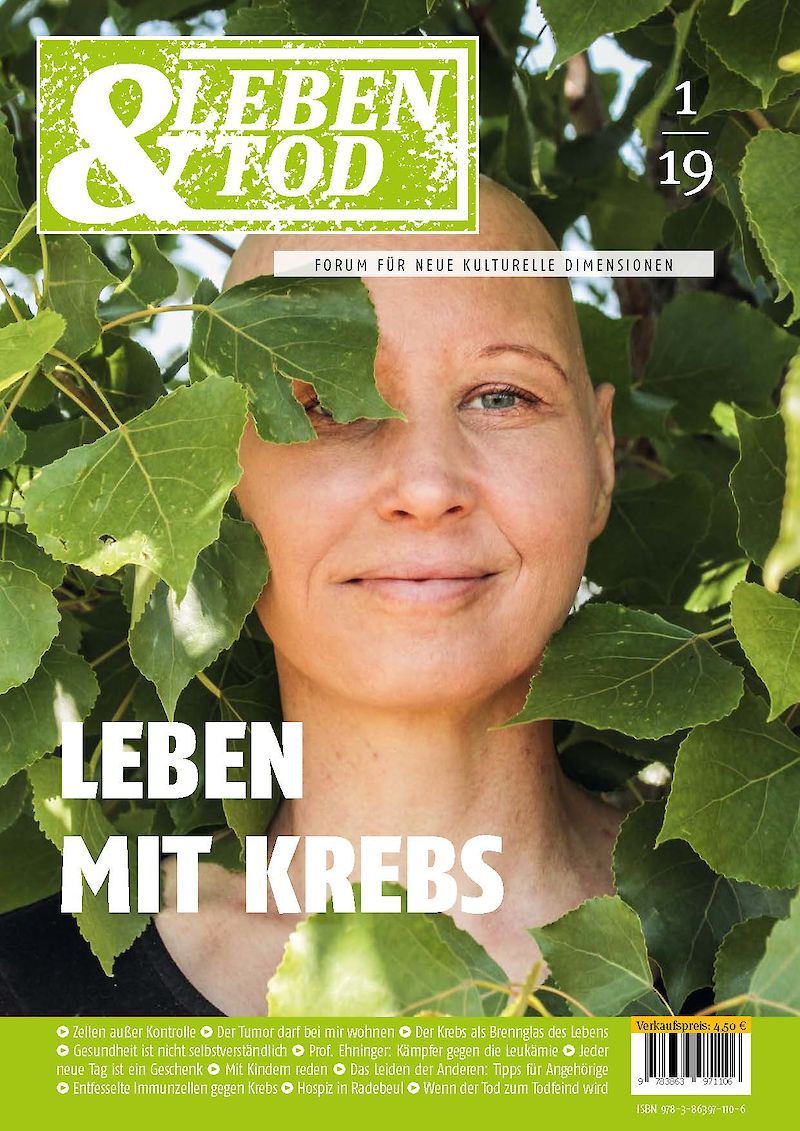 Titelseite: Leben mit Krebs