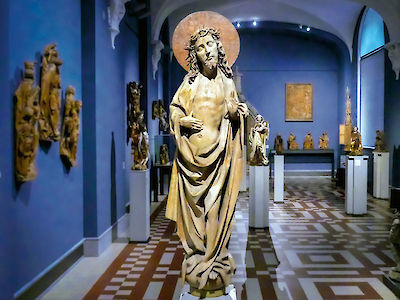 Erasmus Grasser, Christus als Schmerzensmann um 1480, Lindenholz, Berlin, Bode-Museum