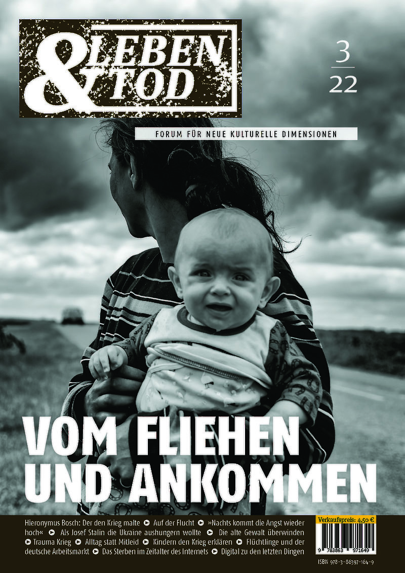 Titelseite: Vom Fliehen und Ankommen