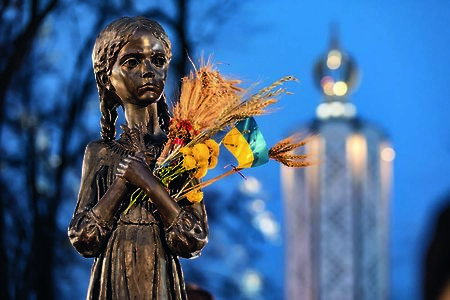 Denkmal für die Holodomor-Opfer in Kiew.