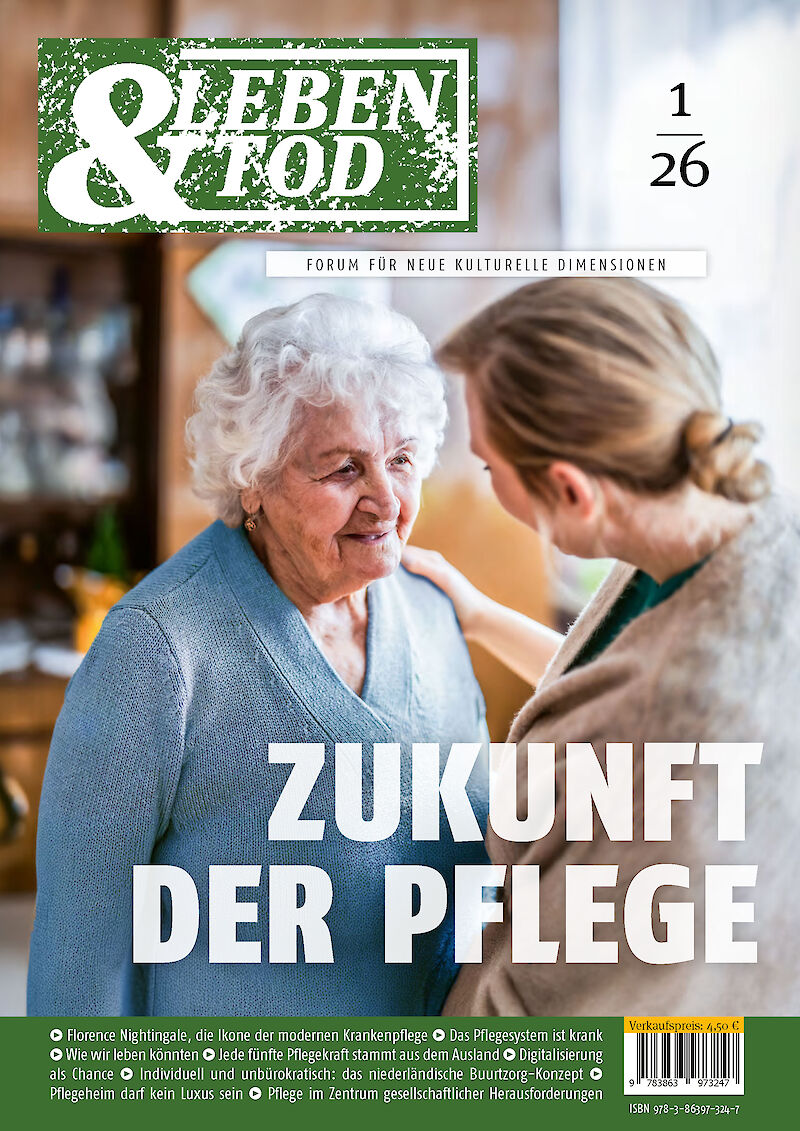 Titelseite: Zukunft der Pflege