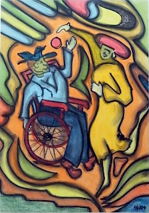 Hermann Reers, »Rollstuhltanz«, 2004
