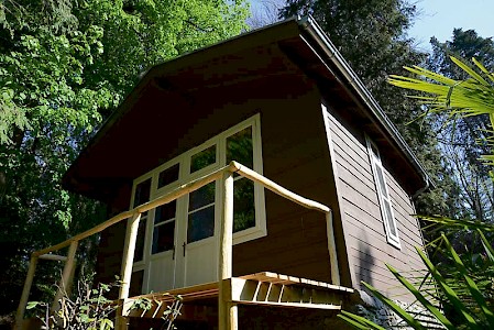 Die Casa Selma ist eine typische Luft-und-Licht-Hütte, die bis 1940 von Mitgliedern der Gemeinschaft bewohnt wurde.