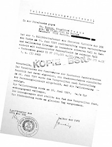 1981 wurde der Stasi-Hauptmann Werner Teske hingerichtet, weil er angeblich eine Flucht in den Westen geplant hatte. Sein Henker war vermutlich Hermann Lorenz.