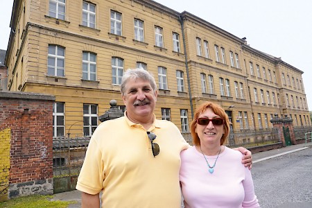 Schöne Kindheitserinne­rungen: Jan Majercak hat sich als junger Bursche in ein­stigen Erholungsheim aufpäppeln lassen.