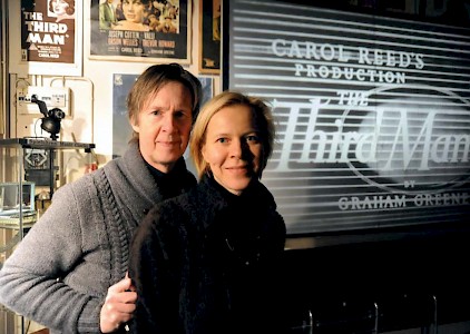 Gerhard Strassgschwandtner und Karin Höfler in ihrem Museum im 4. Wiener Bezirk. 