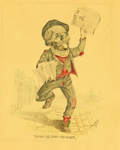 R. Weiss-Albert, 1900, kolorierte Tuschfederzeichnung